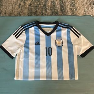 Large youth Messi jersey